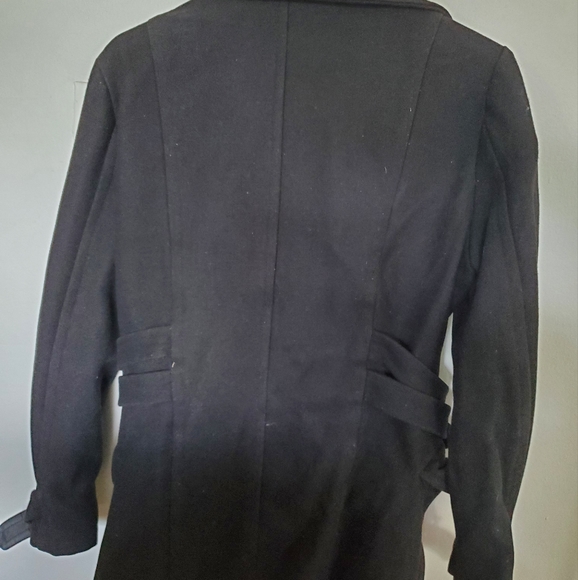 Black Trench Coat - Picture 2 of 2